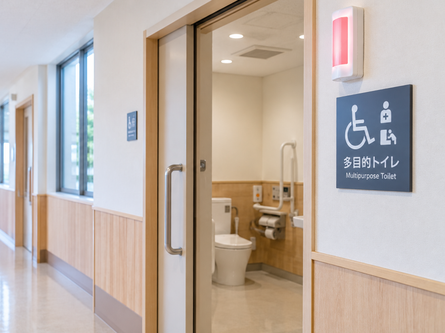 天井感知器の設置作業