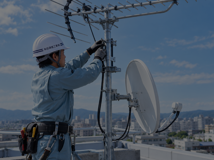 テレビ共聴設備工事