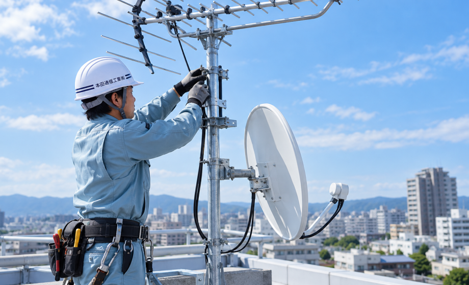 テレビ共聴設備工事